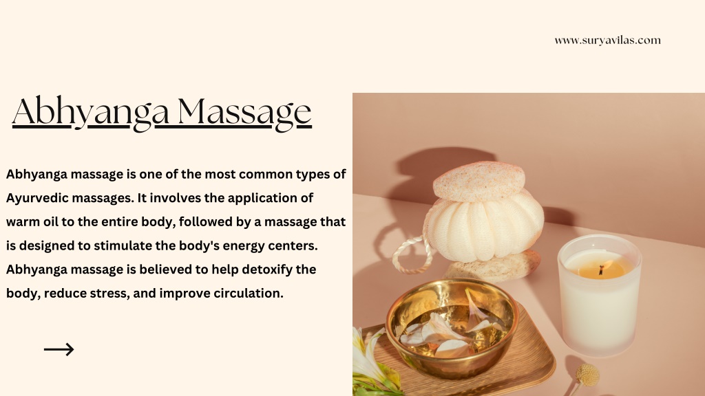 Ppt Types Of Ayurvedic Massages Powerpoint Presentation Free Download Id12089513 