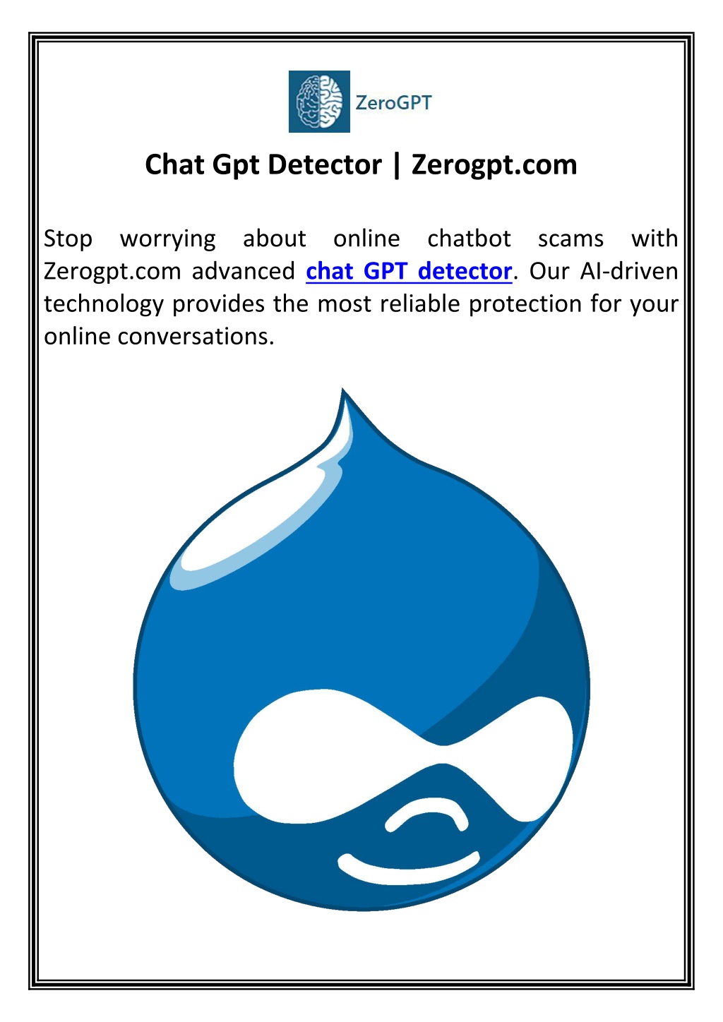 PPT - Chat Gpt Detector | Zerogpt.com PowerPoint Presentation, Free ...