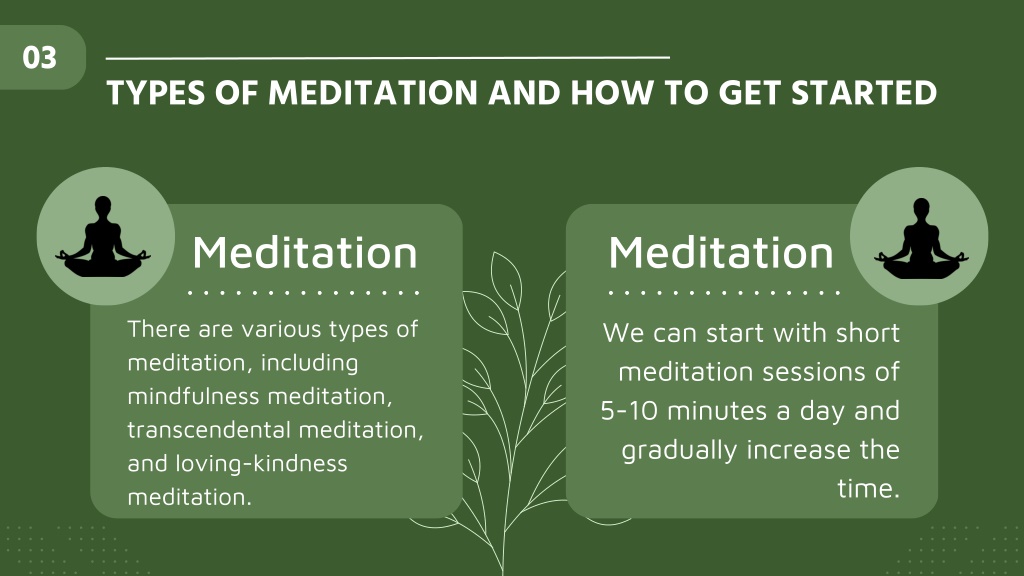 Ppt - Benefits Of Meditation For Mental And Physical Health Powerpoint 