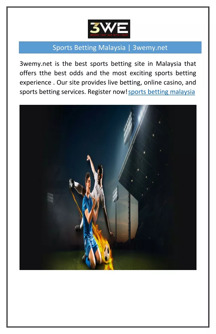 PPT - Sports Betting Malaysia | 3wemy.net PowerPoint Presentation, Free ...