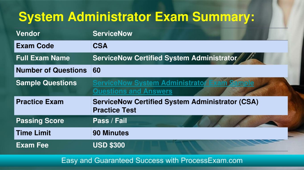 PPT - ServiceNow CSA Exam | Syllabus | Questions & Answers PowerPoint ...