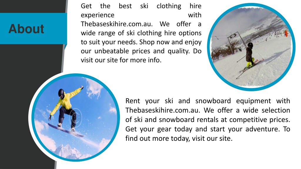 PPT Jindabyne Ski Hire PowerPoint Presentation