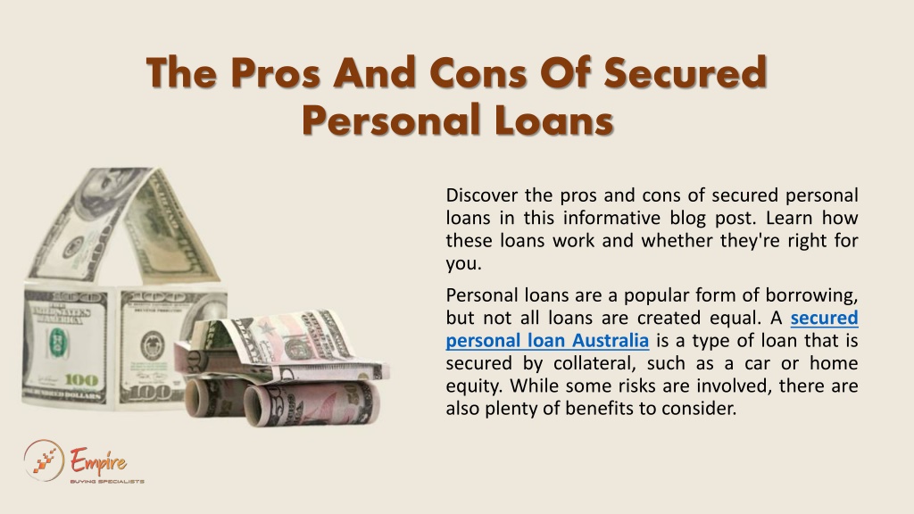 PPT - Secured Personal Loan Australia PowerPoint Presentation, Free ...