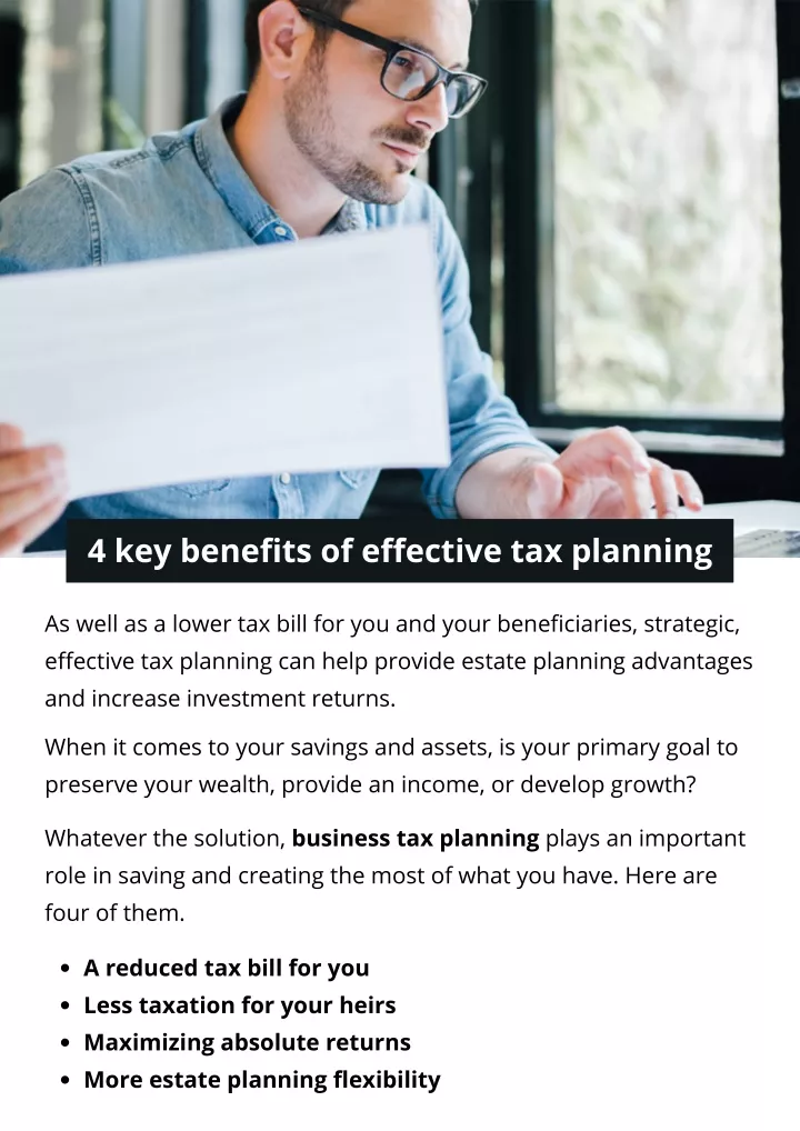 ppt-4-key-benefits-of-effective-tax-planning-powerpoint-presentation