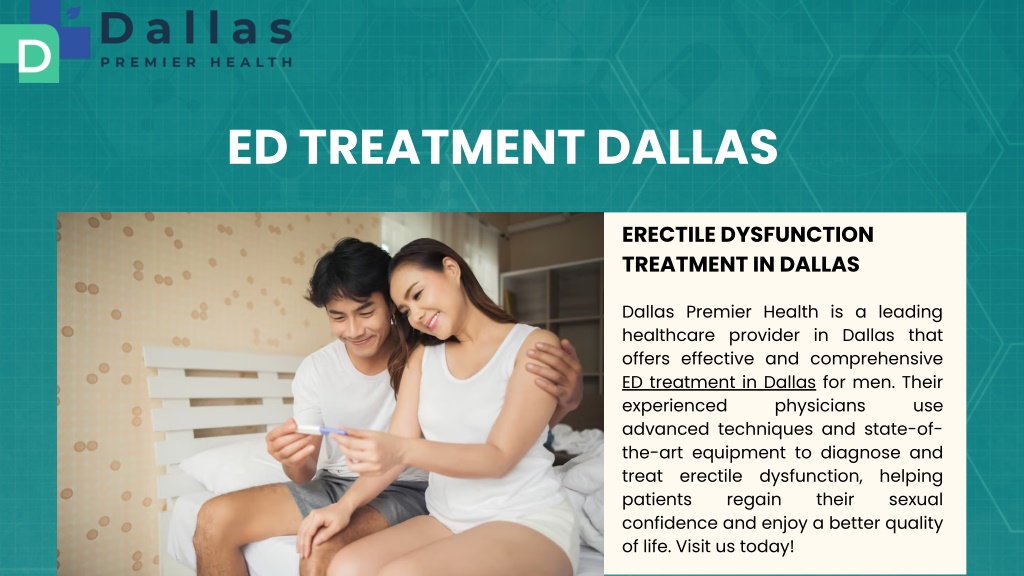 PPT Best ED Treatment in Dallas Dallas Premier Health PowerPoint