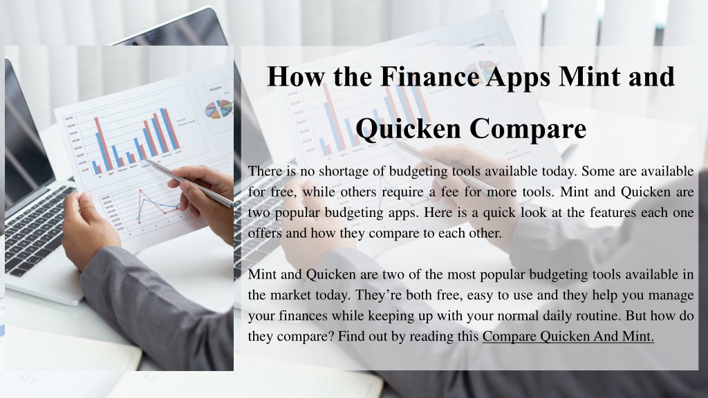 PPT How the Finance Apps Mint and Quicken Compare PowerPoint