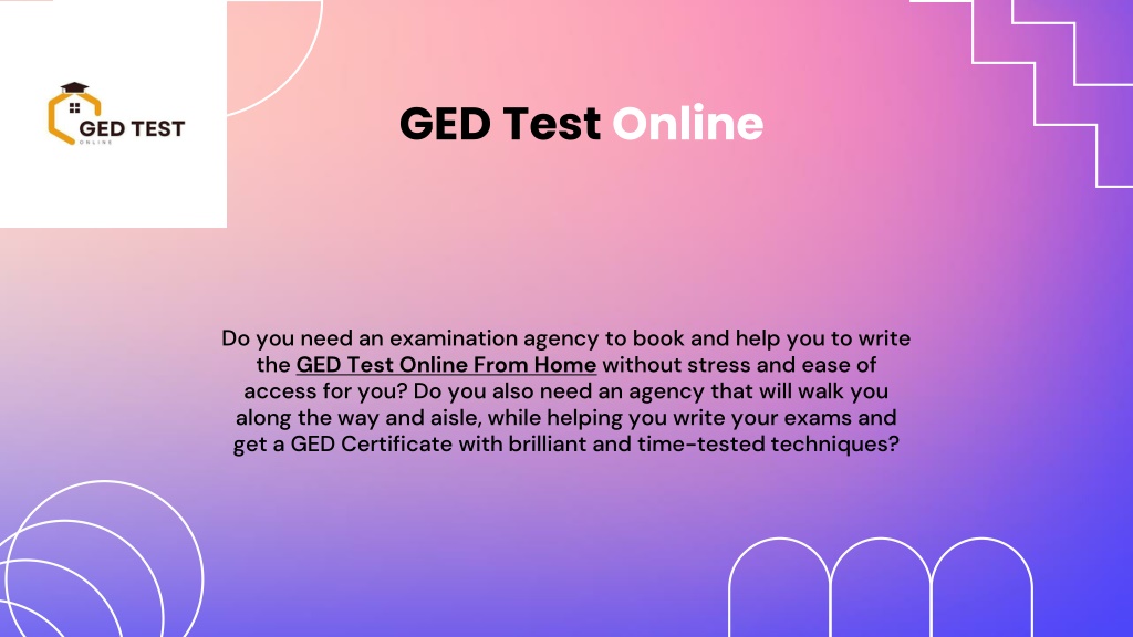 PPT - GED Online Test From Home PowerPoint Presentation, Free Download ...