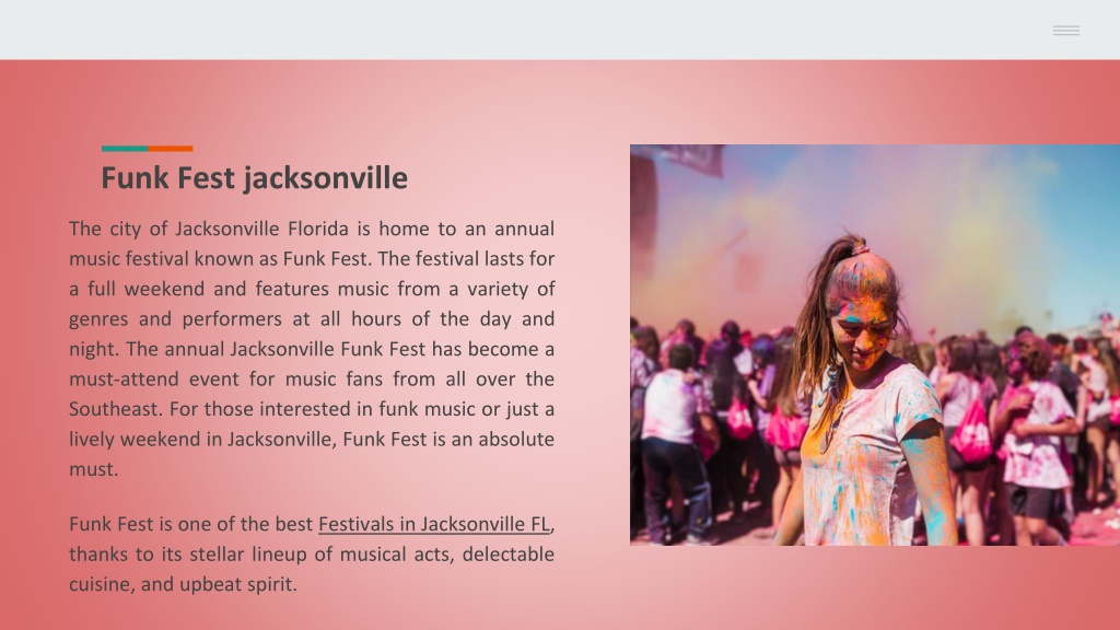 PPT Best Festivals in Jacksonville Florida PowerPoint Presentation