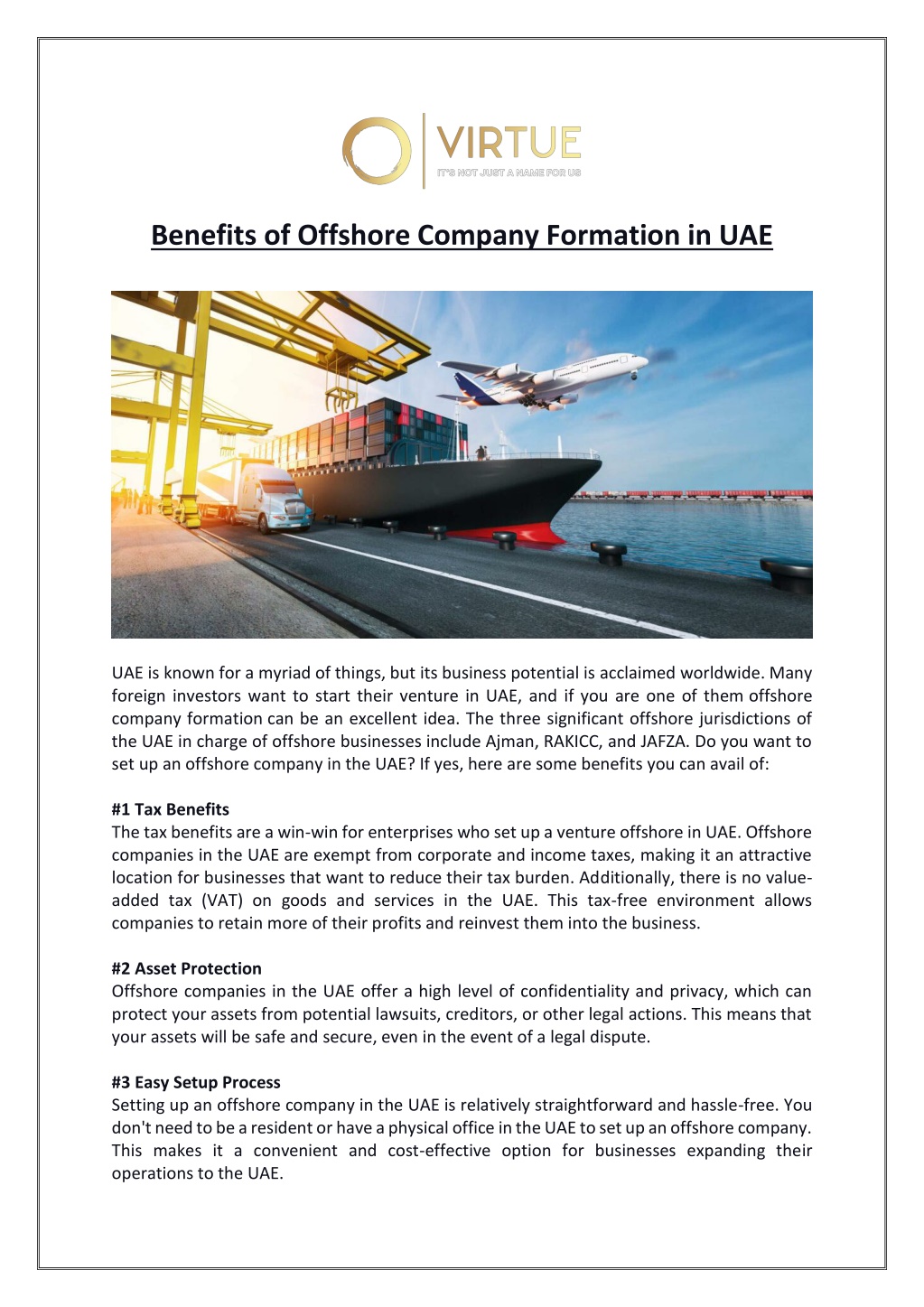 Ppt Top 5 Benefits Of Offshore Company Formation In Uae Powerpoint Presentation Id12098992 5182