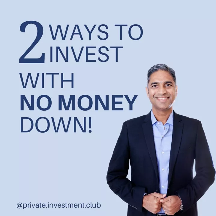 PPT Private Investment Club No Money Down Investing Ways PowerPoint