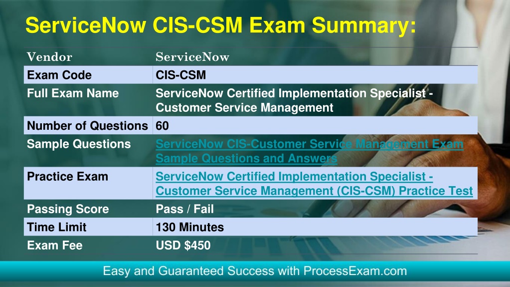 PPT - Ace The ServiceNow CIS-CSM Exam: Expert Tips & Tricks PowerPoint ...