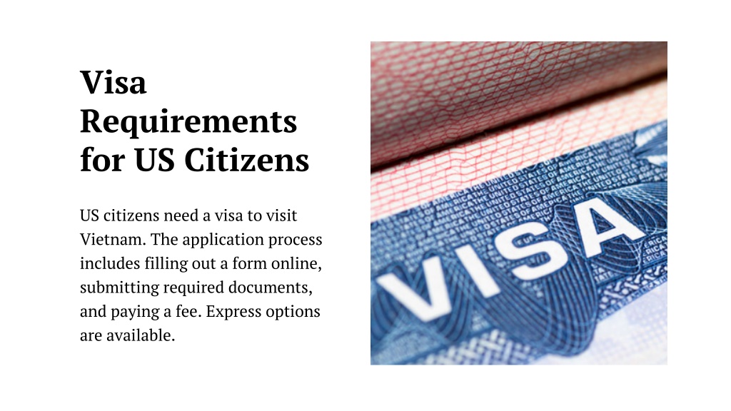 PPT - Vietnam Visa Application Form For Us Citizens - Express Vietnam ...