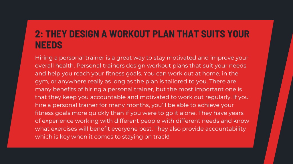 PPT - The Benefits of Hiring a Personal Trainer PowerPoint Presentation ...