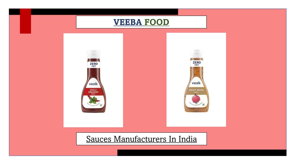 PPT Sauces Manufacturers in India PowerPoint Presentation, free