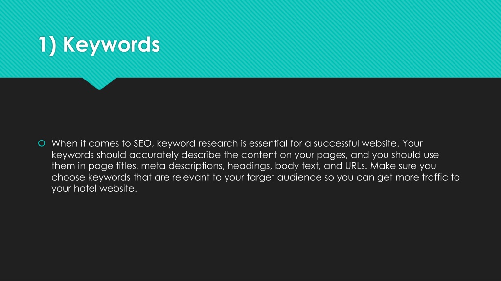 PPT - 6 Ways to Optimize Your Hotel Website for Better SEO PowerPoint ...