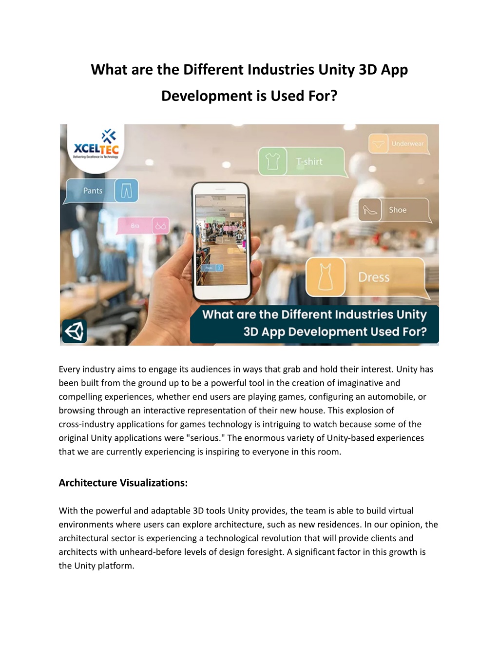 PPT - What are the Different Industries Unity 3D App Development is Used  For_ PowerPoint Presentation - ID:12104447