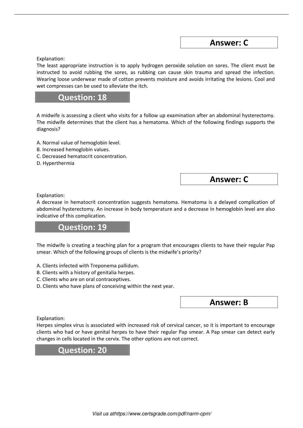 PPT - Dominate the NARM-CPM Certified Professional Midwife 2023 Exam ...