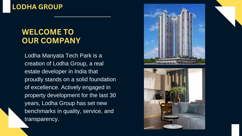 PPT - Lodha Manyata Tech Park Bangalore PowerPoint Presentation, free ...