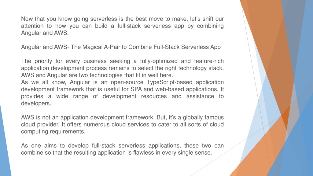 Ppt How To Craft A Full Stack Serverless App Using Angular With Aws Amplify Powerpoint 