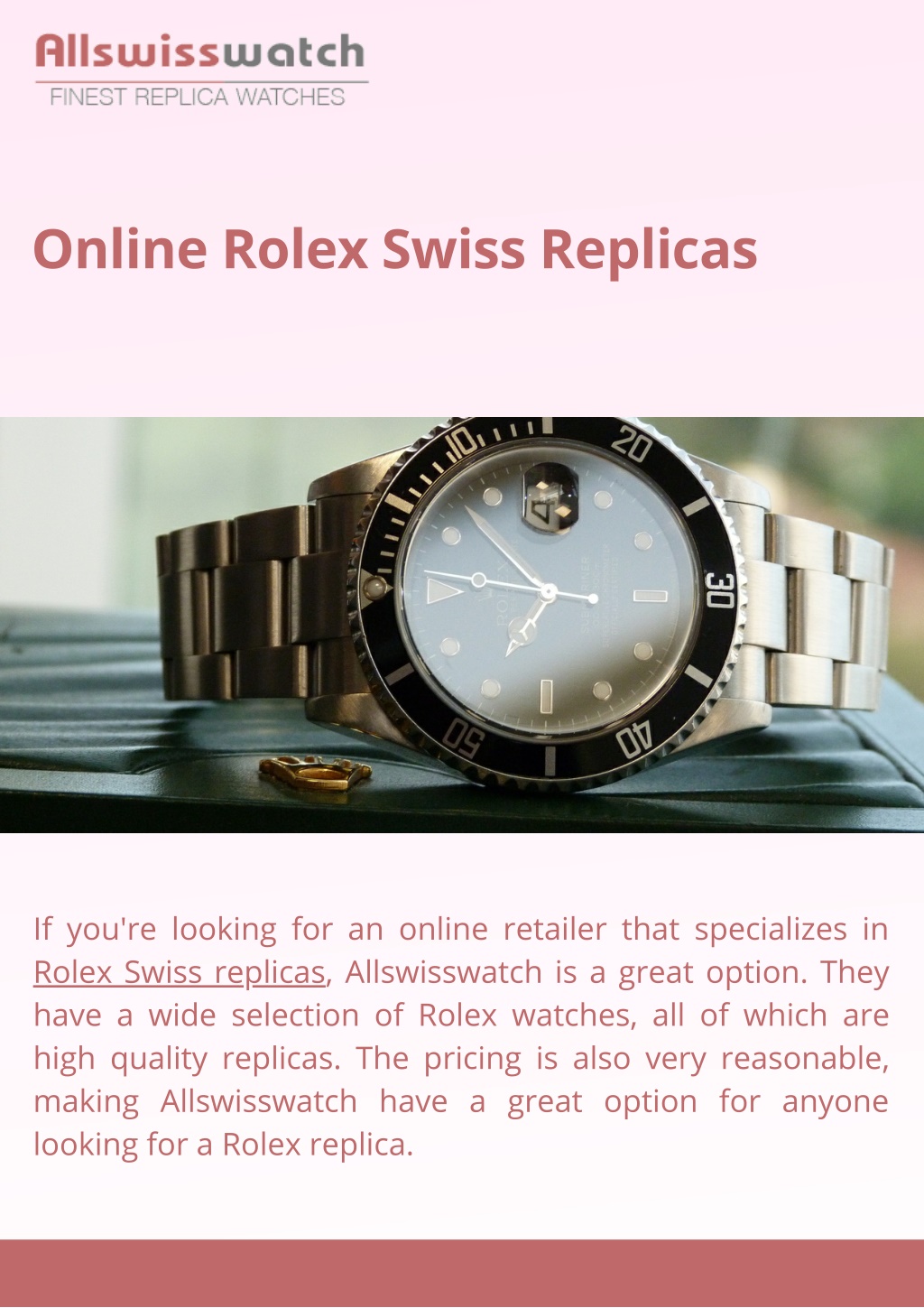 Allswisswatch reviews discount