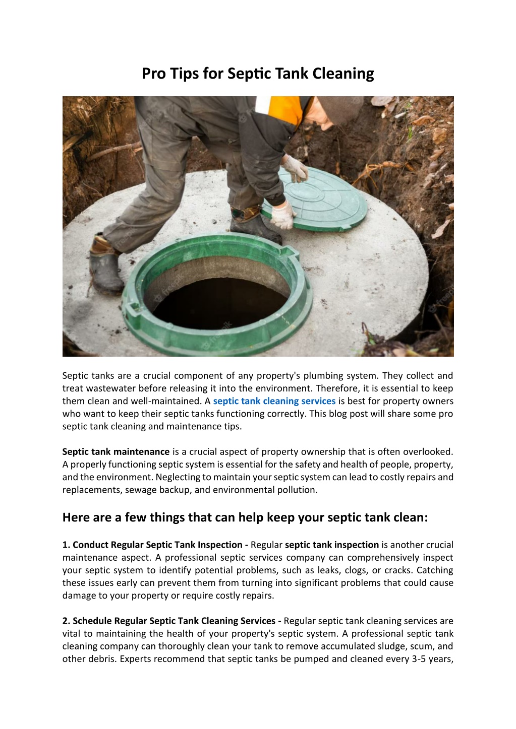 Signs Your Septic Pump Needs Maintenance - Professional inspection and maintenance tips