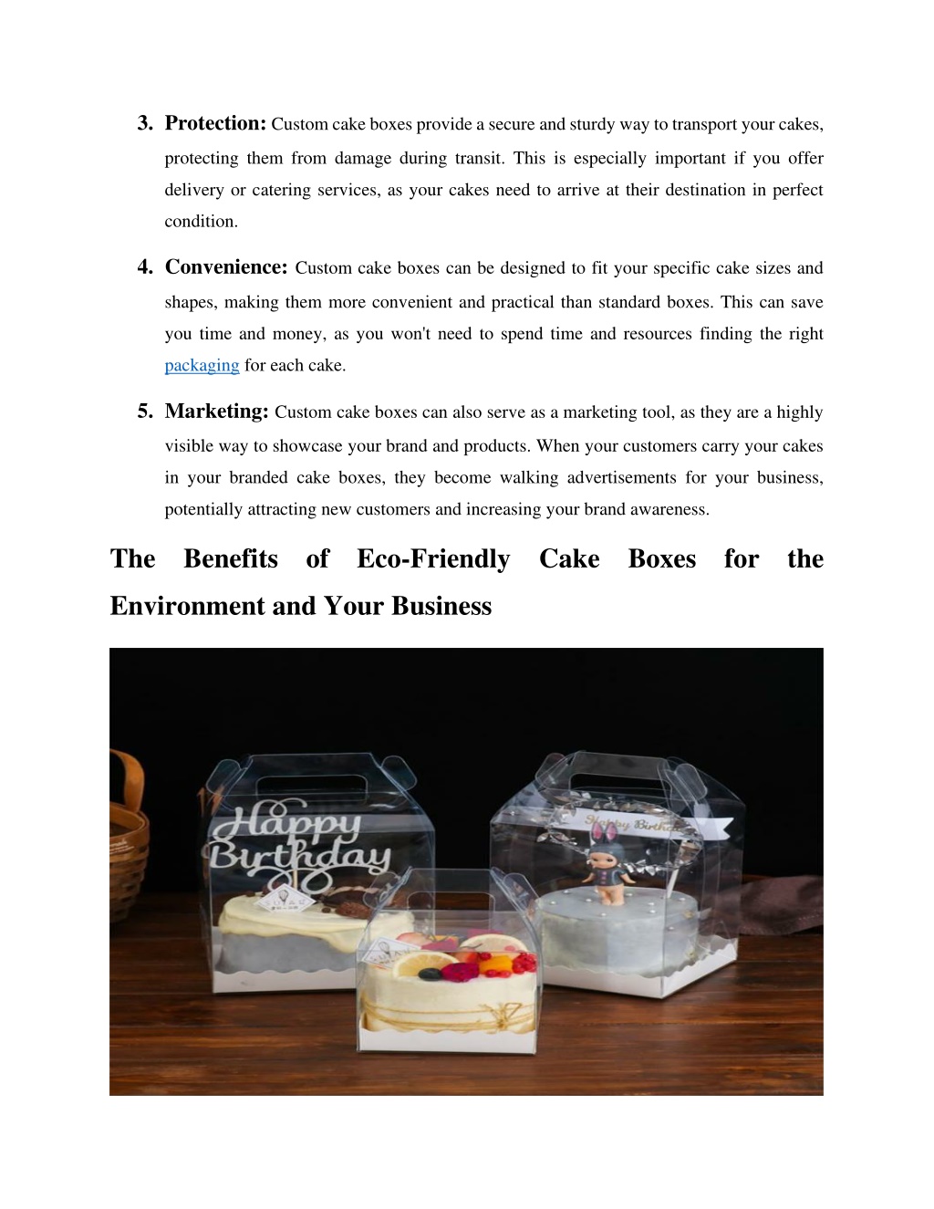 PPT - Cake Boxes | Half Price Packaging PowerPoint Presentation, free ...