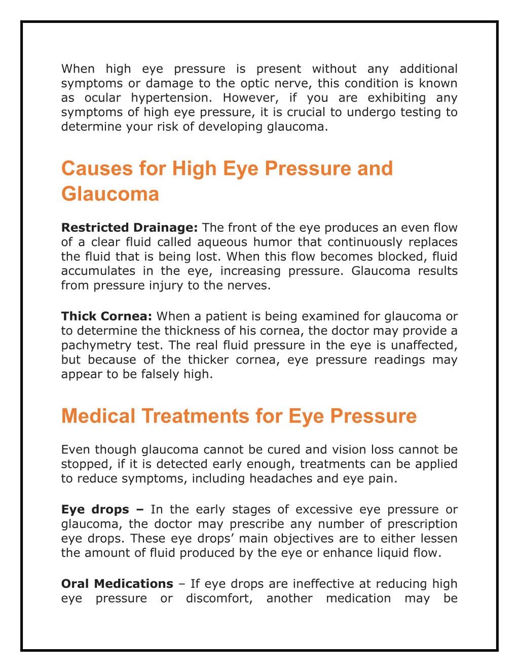 PPT What Causes High Eye Pressure And How To Reduce It PowerPoint 