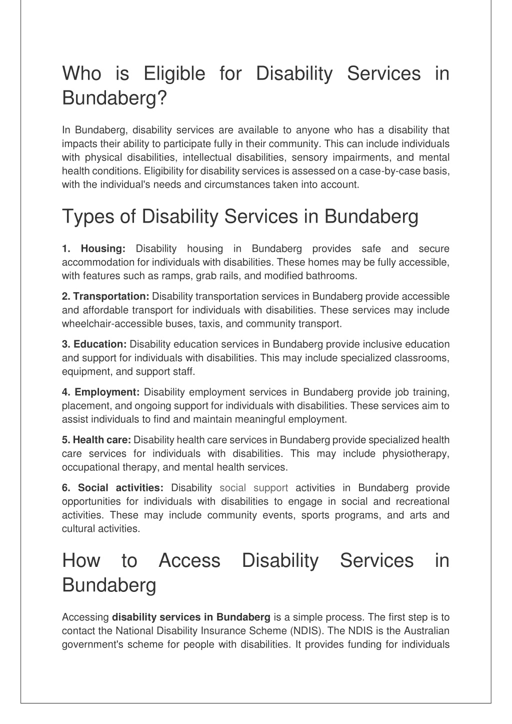 ppt-disability-services-in-bundaberg-a-comprehensive-guide-powerpoint