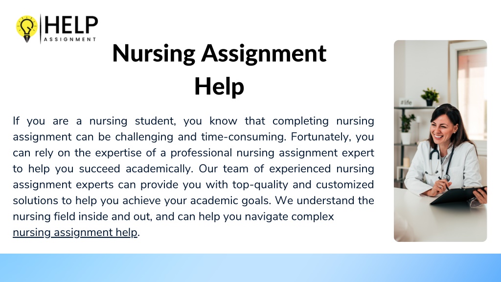 definition of nursing assignment