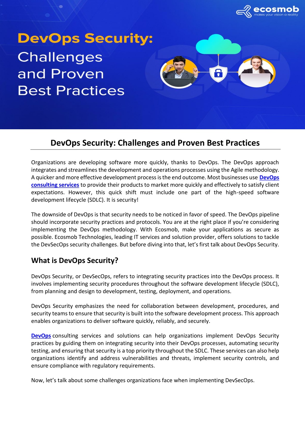 PPT - DevOps Security Challenges And Proven Best Practices PowerPoint ...