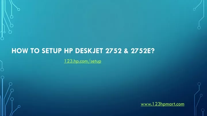 Ppt How To Setup Hp Deskjet E Hp Com Setup