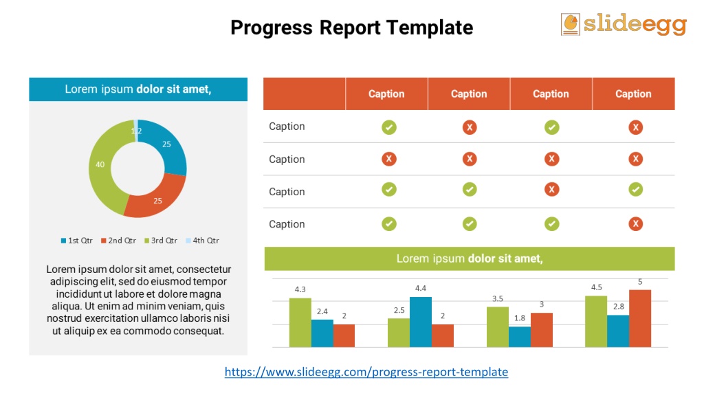 PPT Progress Report PowerPoint Presentation Free Download ID 12115869