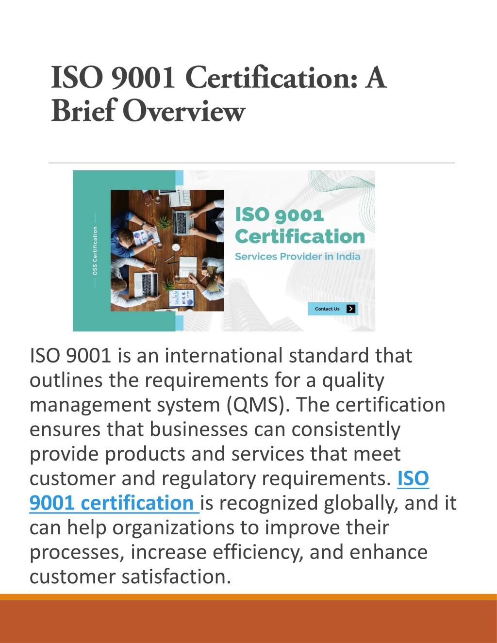 PPT   ISO 9001 VS ISO 14001 Certification In Namibia PowerPoint