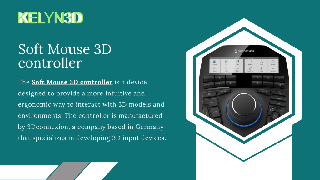 Soft Mouse 3D controller - Kelyn3D