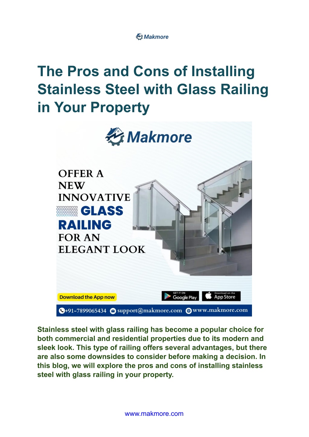 Ppt The Pros And Cons Of Installing Stainless Steel With Glass