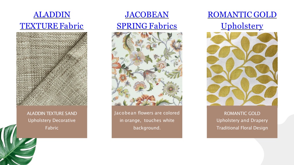 PPT Buy Furniture Upholstery Fabrics Online at Lulu Fabrics