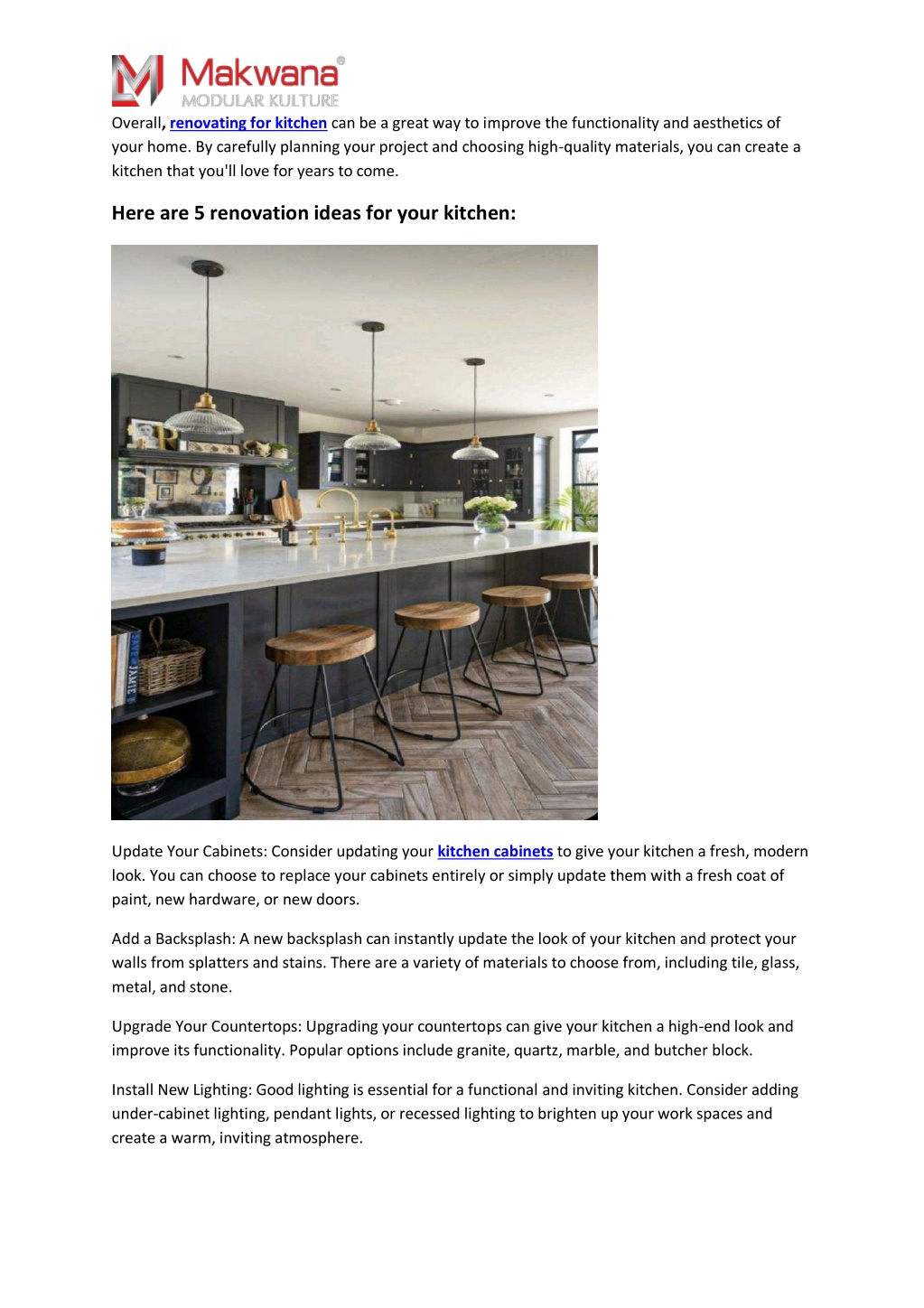 PPT - Renovation for kitchen PowerPoint Presentation, free download ...