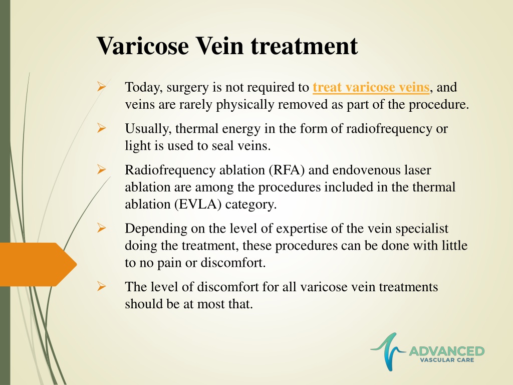 PPT - Varicose Vein Treatment - Will It Hurt? PowerPoint Presentation ...