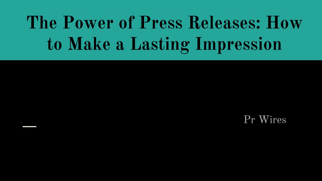 essay on the power of press