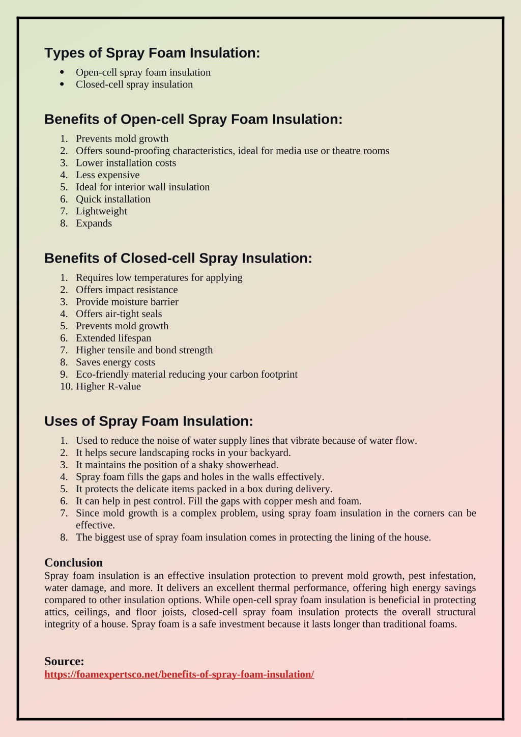 PPT - Spray Foam Insulation and Its Advantages PowerPoint Presentation ...