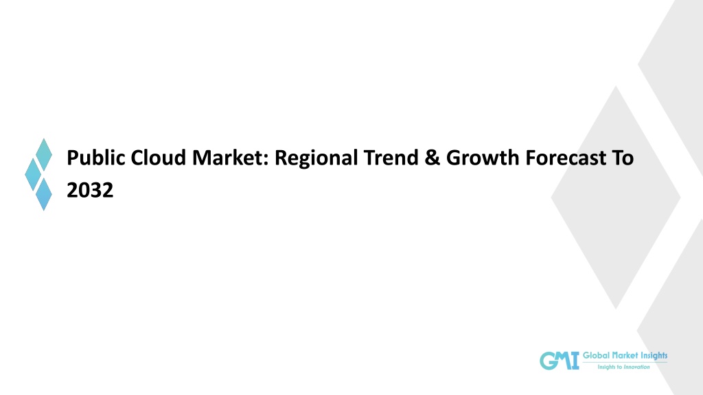 PPT - Public Cloud Market 2023-2032; Growth Forecast & Industry Share ...