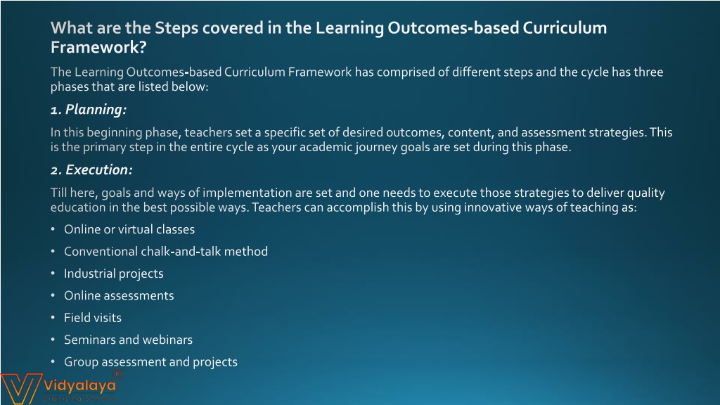 PPT - Full Guide About Learning Outcomes-based Curriculum Framework ...