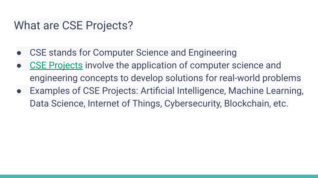 PPT - The Future of CSE Projects_ Emerging Technologies to Watch Out ...