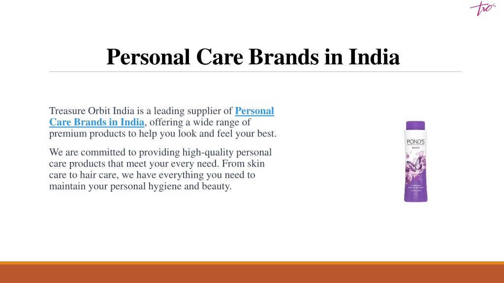 ppt-treasure-orbit-india-personal-care-brands-in-india-powerpoint