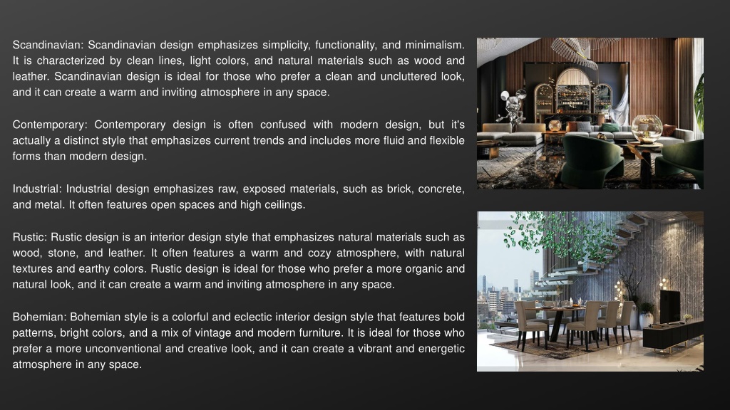PPT - Types of Interior Designing Styles PowerPoint Presentation, free ...