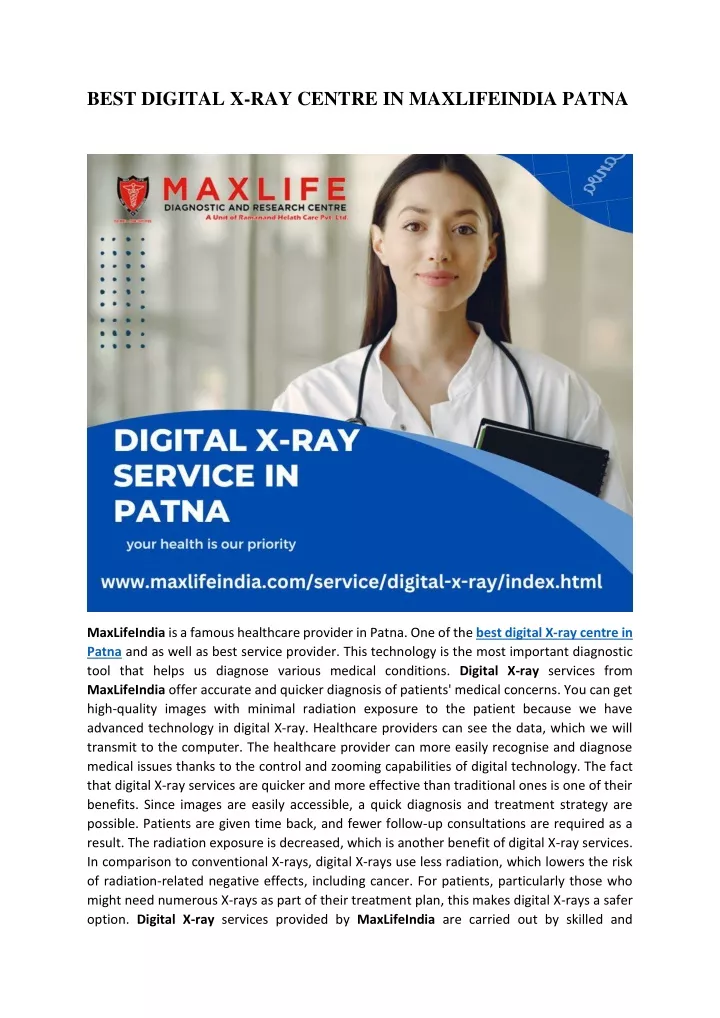 ppt-digital-x-ray-service-in-maxlifeindia-powerpoint-presentation